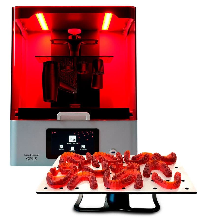 Liquid Crystal OPUS 3D printer